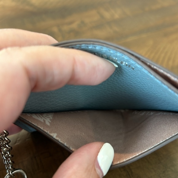 Anne Klein Cardholder With Silver Chain - Picture 5 of 9